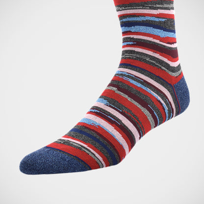 'Ragged Stripes' Socks