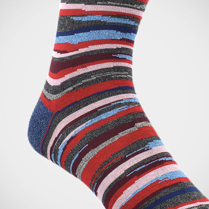 'Ragged Stripes' Socks