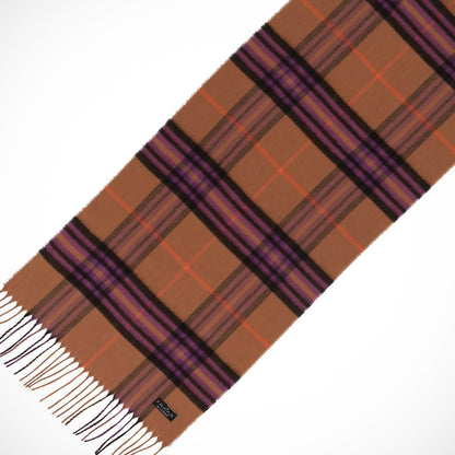 'Fun Plaid - Camel' Scarf