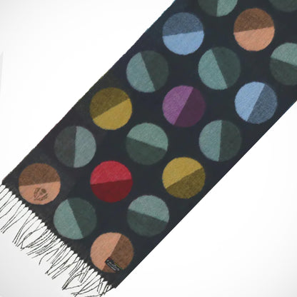 'Bold Dots - Navy' Scarf