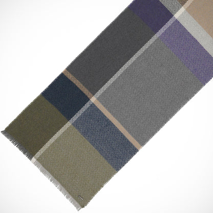 'Herringbone Check' Scarf