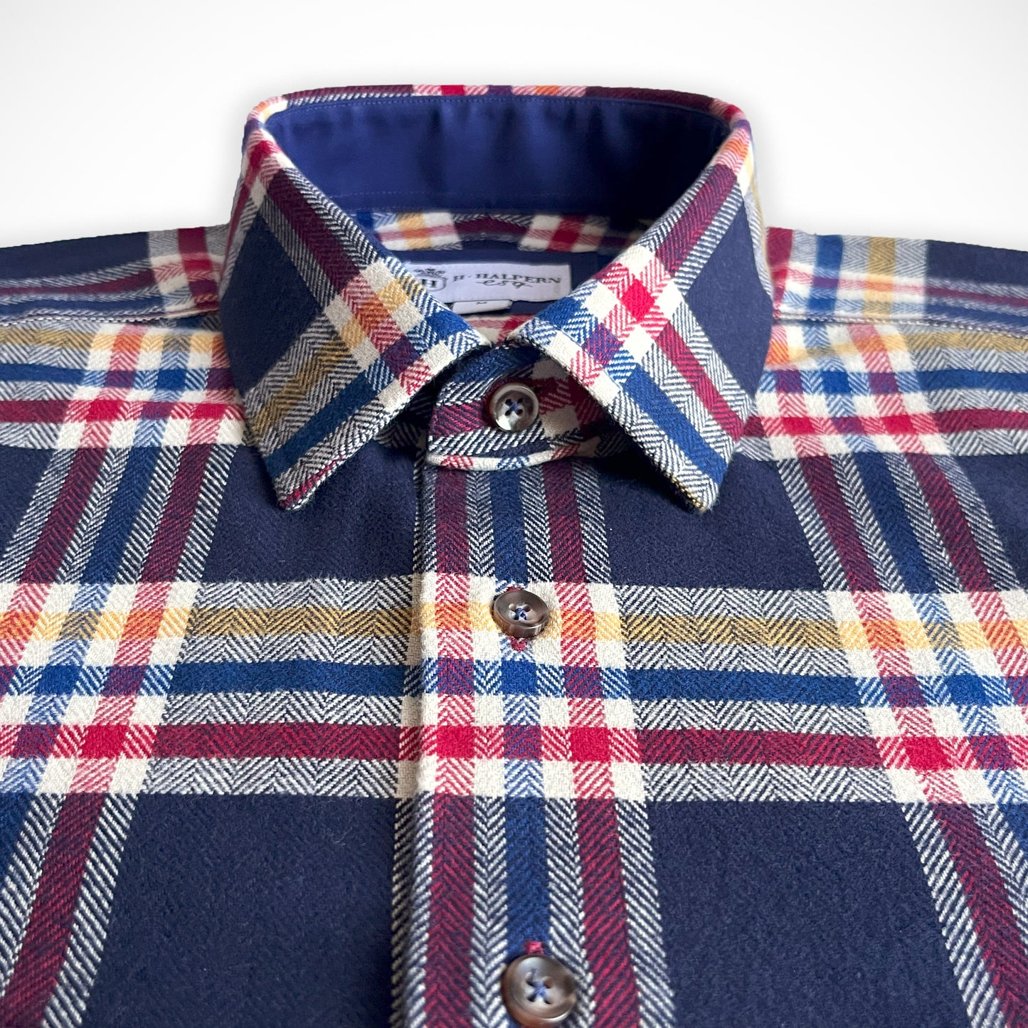 'Bold Check Overshirt' Sport Shirt