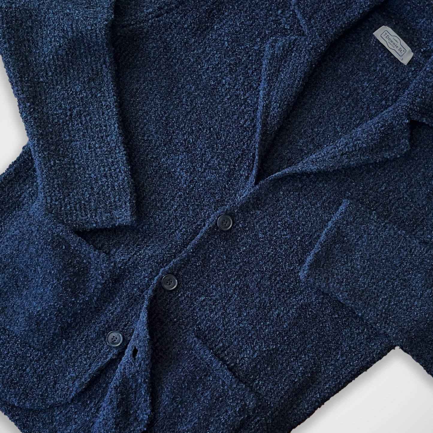 'Lapel Collar Cardigan' Sweater