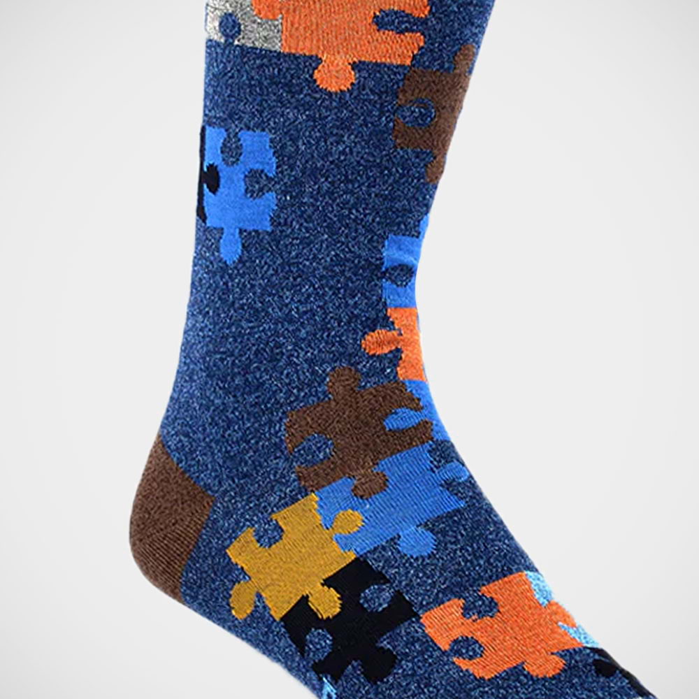 'Puzzle' Socks